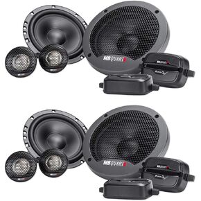 MB Quart (2) Pairs FSB216 6.5" 280 Watt Car Audio Component Speakers