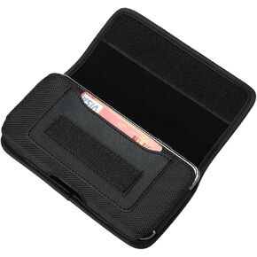 Phone Holster Nylon Cell Phone Belt Clip Holster Carrying Pouch (Style 1)