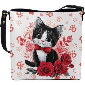 HUGS IDEA Hoho Bag for Women Crossbody Purse Leather Handbags Laides Shoulder Bags