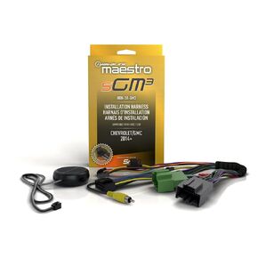 Idatalink Maestro HRN-SR-GM3 T-Harness for Select Chevrolet/GMC GM Vehicles 2014+, replace the factory radio while retaining steering wheel controls & use of factory amp (ADS-MSR module also required)
