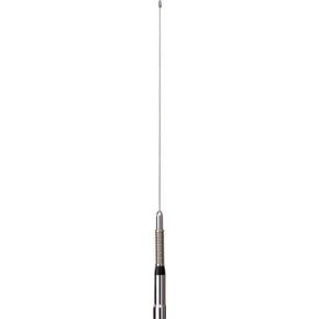 AZ504SP Diamond 144/440 MHz Dual-Band Mobile Antenna, Chrome, Gain: 2.15 dBi (440MHz), Connector: PL-259, Spring Base, Length: 15.5"