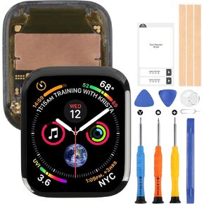41MM Screen Replacement for Apple Watch Series 7 LCD Display A2473 A2474 A2475 A2476 Screen Touch Digitizer Assembly Repair Parts with Tools(Black)