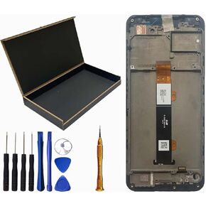 LCD Screen Display(pantalla) Touch Digitizer Frame Assembly Replacement for Cricket Outlast LCD Screen U680AC /ATT Jetmore LCD Screen U680AA 6.8"