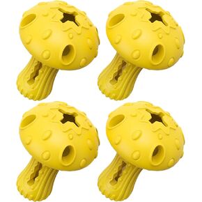 Dog Chew Toys for Aggressive Chewers, Rubber Treat Dispensing Stimulation Toy to Keep Them Busy, Durable Interactive Enrichment Puzzle Toy for Medium Large Breed Dogs
