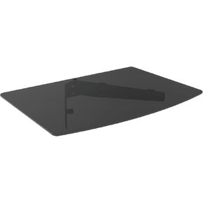 Link2Home Commercial Electric Series Fixed TV Wall Mount for 32"-80" TVs, Mount Directly on Sheetrock or Plasterboard Walls, No Studs Required, Up to 100 lbs., VESA 100/600, Black Aluminum