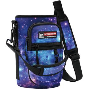 NATURE PIONEOR Water Bottle Carrier Holder Sleeve with Adjustable Strap 25 oz, Insulated Water Bottle Holder Sling Bag