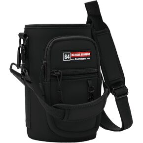 NATURE PIONEOR Water Bottle Carrier Holder Sleeve with Adjustable Strap 25 oz, Insulated Water Bottle Holder Sling Bag in Kuwait