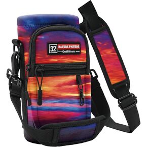 NATURE PIONEOR Water Bottle Carrier Holder Sleeve with Adjustable Strap 25 oz, Insulated Water Bottle Holder Sling Bag in Saudi Arabia