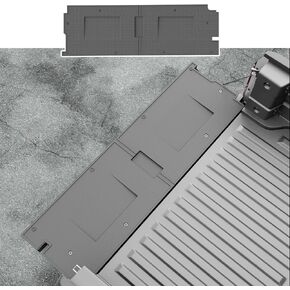 5.3Ft Truck Bed Mat Compatible with 2017-2024 Honda Ridgeline Truck Bed Liner Cargo Mat Replacement for 2017-2024 Honda Ridgeline Accessories