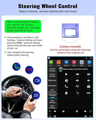 Android 13 Car Stereo Radio Audio for Chevrolet Cruze J300 2009-2014, 9.7" Vertical Touch Screen Car Player with Bluetooth,FM,WiFi, GPS,Mirror Link, Subwoofer,EQ,Dual USB + Backup Camera/Mic/CANBUS in Saudi Arabia