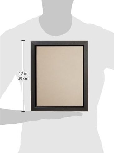 Craig Frames 7171610BK 22 by 28-Inch Picture/Poster Frame, Wood Grain Finish, 0.825-Inch Wide, Solid Black in Saudi Arabia