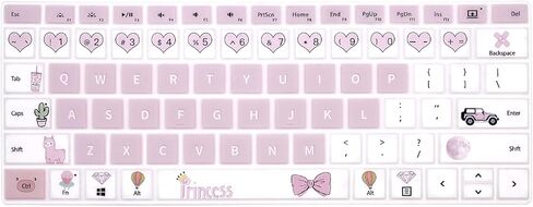 Silicone Keyboard Cover Skin for Surface Laptop 3 13.5" &15" 2019 Released/for Surface Book 3 13.5" &15"/for Surface Book 2 13.5&15 inch/for Surface Laptop 2017/Laptop 2 2018,Princess in Kuwait
