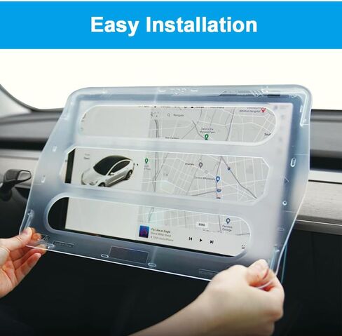 GLASS-M Tesla Model Y Model 3 واقي شاشة من الزجاج المقسى، شاشة لمس مركزية مقاس 15 بوصة تعمل باللمس، واقي شاشة لمس للسيارة [مجموعة سهلة التركيب] [مضاد للخدش بدرجة 9H] [مضاد لبصمات الأصابع] in Kuwait