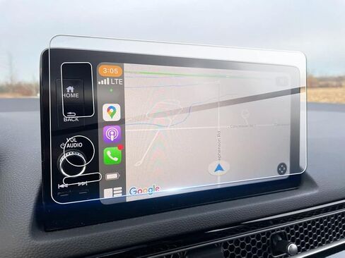 ZFM Tempered Glass Screen Protector Compatible With Pilot CRV HRV Civic 2023-2025,9H Hardness,High Definition,Protecting Car Center Touch Screen (9 inch) in Saudi Arabia
