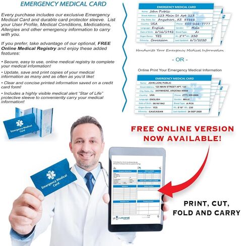 Elite II USB Medical Bracelet: Hypoallergenic Silicone Wristband 2GB USB Waterproof Flash Drive Emergency Medical Card. Complimentary Access PHR (Personal Health Record) in Saudi Arabia