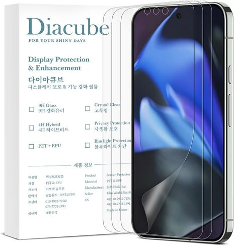 [3 Pack] Anti-Glare Matte Screen Protector for Google Pixel 9 Pro XL, [0.1S Ultrasonic Fingerprint Support][Dust-Free Bubble-Free Easy Installation with Alignment Jig] Smooth & Sensitive Touch, Self-Healing in Kuwait