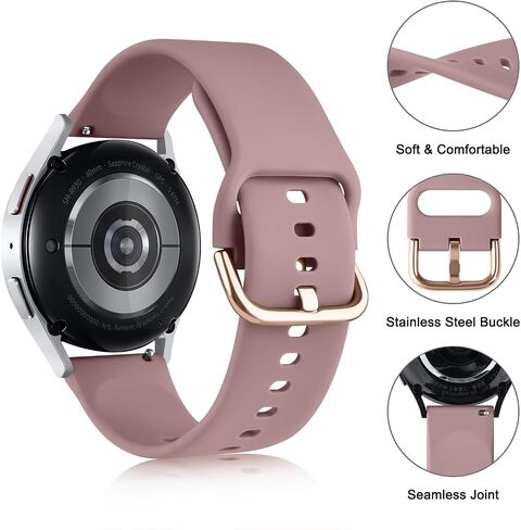سوار ساعة Meliya for Garmin Forerunner 55 / Forerunner 245 / Forerunner 165 / Forerunner 645، حزام بديل من السيليكون الناعم 20 مم لساعة Garmin Forerunner 245 645 الموسيقية الذكية للرجال والنساء in Saudi Arabia