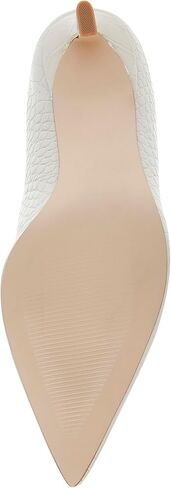 Steve Madden Women's Lavan Knee High Boot, Cream Leather, 7.5 in Saudi Arabia