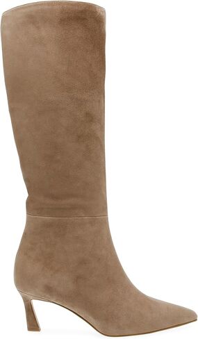 Steve Madden Women's Lavan Knee High Boot, Cream Leather, 7.5 in Saudi Arabia