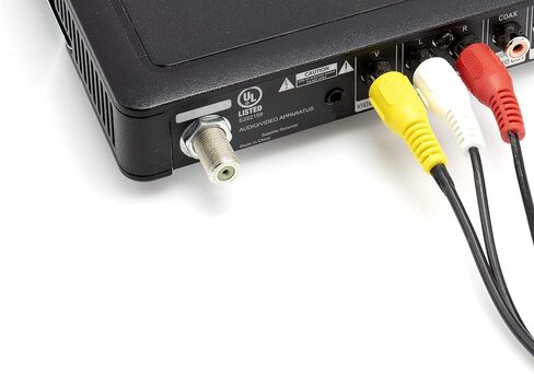 كابل ذكر 3.5 مم من THE CIMPLE CO إلى RCA ذكر للفيديو والصوت - متوافق مع Roku وTivo - وليس للكاميرات - موصل كابل فيديو مركب (أحمر وأبيض وأصفر) - 6 أقدام in Kuwait