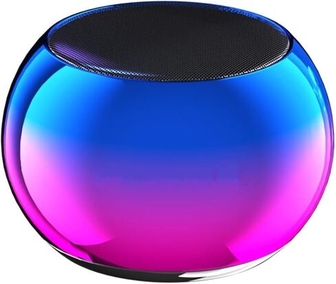 Small Speaker, Portable Bluetooth Speaker with Loud Stereo Sound and Robust Bass, Mini Speaker with Lanyard Easy to Carry, Brief Design, IPX7 Waterproof Speaker for Shower, Room, Hiking, Multicolor in Saudi Arabia
