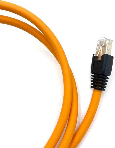 3.28ft M12 4 Pin A Code Male الزاوية اليمنى إلى RJ45 Male High Flex Cat6 Ethernet Cable، M12 إلى RJ45 كابل موصل صناعي محمي مجموعة كابلات سلكية ميدانية لتطبيق التشغيل الآلي 1 متر in Saudi Arabia