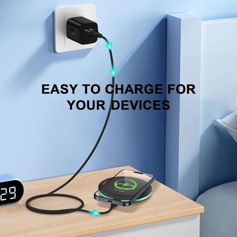 محطة شاحن لاسلكية Pixel 8a لـ Google Pixel 8a/8 Pro/8/9/9 Pro/9 Pro XL، حامل شاحن هاتف لاسلكي يعمل بنظام Android لهاتف Samsung Galaxy S24/S24+/S24 Ultra/S23/S22/S21، iPhone 15/14/ 13/12/11/XR/SE in Kuwait