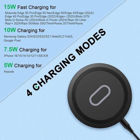 محطة شاحن لاسلكية Pixel 8a لـ Google Pixel 8a/8 Pro/8/9/9 Pro/9 Pro XL، حامل شاحن هاتف لاسلكي يعمل بنظام Android لهاتف Samsung Galaxy S24/S24+/S24 Ultra/S23/S22/S21، iPhone 15/14/ 13/12/11/XR/SE in Kuwait