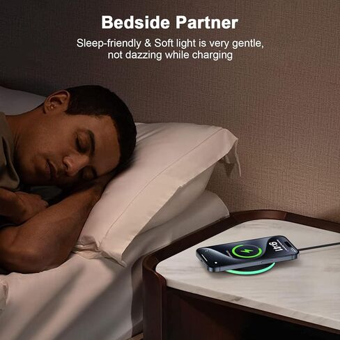 محطة شاحن لاسلكية Pixel 8a لـ Google Pixel 8a/8 Pro/8/9/9 Pro/9 Pro XL، حامل شاحن هاتف لاسلكي يعمل بنظام Android لهاتف Samsung Galaxy S24/S24+/S24 Ultra/S23/S22/S21، iPhone 15/14/ 13/12/11/XR/SE in Kuwait