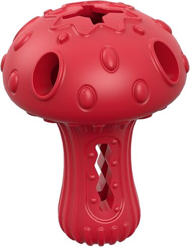 Dog Chew Toys for Aggressive Chewers, Rubber Treat Dispensing Stimulation Toy to Keep Them Busy, Durable Interactive Enrichment Puzzle Toy for Medium Large Breed Dogs in Kuwait