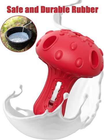 Dog Chew Toys for Aggressive Chewers, Rubber Treat Dispensing Stimulation Toy to Keep Them Busy, Durable Interactive Enrichment Puzzle Toy for Medium Large Breed Dogs in Kuwait