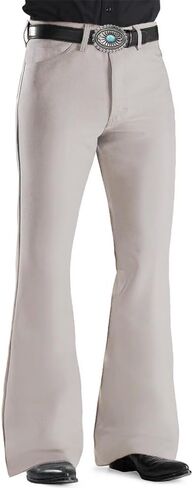 EVEDESIGN Mens Bell Bottom Jeans Pants 70s Disco Outfits for Men Vintage Flared Jeans in Saudi Arabia