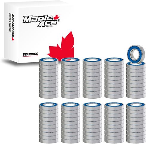 MAPLE ACE 6304-2RS Ball Bearing Premium Rubber Sealed 20x52x15mm (10Pcs) in Saudi Arabia