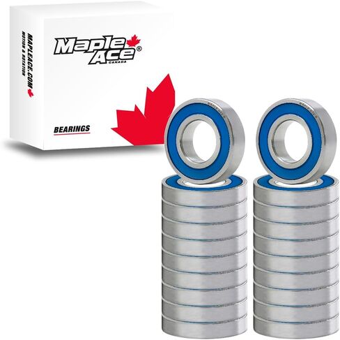 MAPLE ACE 6304-2RS Ball Bearing Premium Rubber Sealed 20x52x15mm (10Pcs) in Saudi Arabia