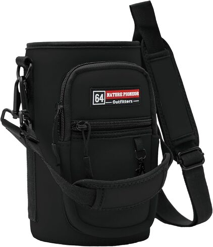 NATURE PIONEOR Water Bottle Carrier Holder Sleeve with Adjustable Strap 25 oz, Insulated Water Bottle Holder Sling Bag in Kuwait