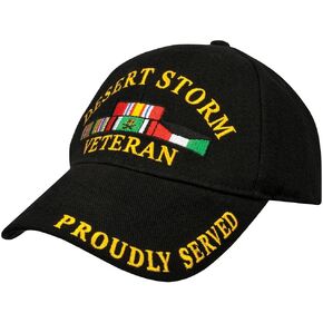 MEDALS OF AMERICA EST. 1976 Desert Storm Veteran Proudly Served Hat in Saudi Arabia