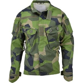 سترة على الطراز العسكري السويدي TacGear M90 زي مموه للقوات الميدانية BDU