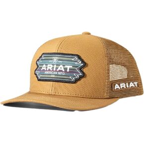 ARIAT Description Mens Multi Southwest Patch Gold Cap