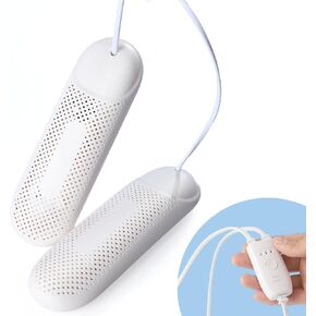 مجفف أحذية Ametuily، مجفف أحذية لأحذية العمل، مجفف أحذية كهربائي/مدفئ مع مؤقت للأحذية الرياضية والأحذية والجوارب والقفازات، قابس أمريكي (مجفف أحذية مع مؤقت) in Kuwait