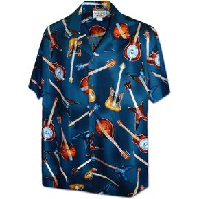 Guitars Rock Men's Cotton Shirt in Kuwait