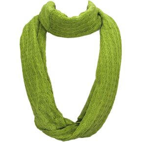 Premium Solid Color Knit Infinity Circle Scarf