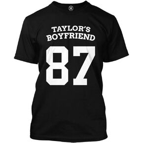 Taylor's Boyfriend 87 - Football Dating Travis Men's T-Shirt