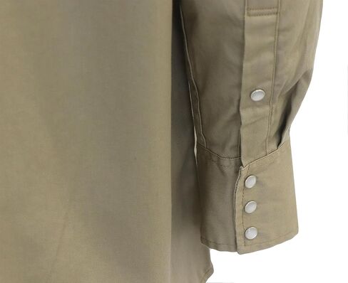 كونريكو قمصان للرجال من اف ار مصنوعة من القطن 100% 6.5 اونصة مقاومة للحريق خفيفة الوزن قمصان عمل منقوشة للرجال in Kuwait