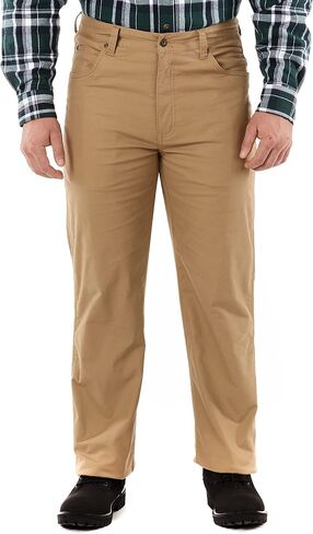 Smith's Workwear Men's Print Fleece Lined 5 Pocket Canvas Pant in Saudi Arabia