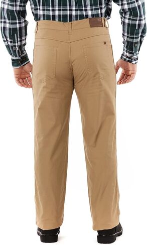Smith's Workwear Men's Print Fleece Lined 5 Pocket Canvas Pant in Saudi Arabia