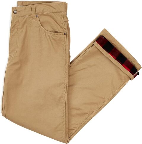 Smith's Workwear Men's Print Fleece Lined 5 Pocket Canvas Pant in Saudi Arabia