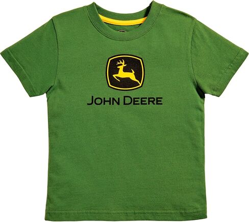 تي شيرت بأكمام قصيرة للأولاد يحمل علامة تجارية من John Deere in Saudi Arabia