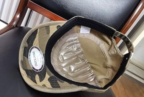 قبعات Duolaimi Cotton Cadet Army Cap Military للرجال من الجنسين in Kuwait