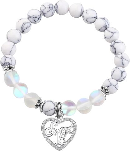 FUSTMW 16th Birthday Gifts for Girls Sweet 16 Gifts Necklace Sweet 16 Jewelry 16 Year Old Girls Birthday Gifts in Saudi Arabia
