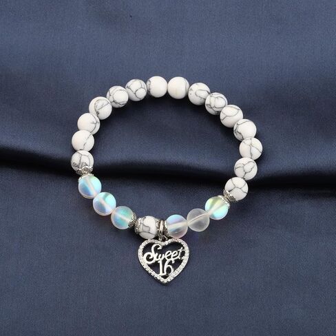 FUSTMW 16th Birthday Gifts for Girls Sweet 16 Gifts Necklace Sweet 16 Jewelry 16 Year Old Girls Birthday Gifts in Saudi Arabia